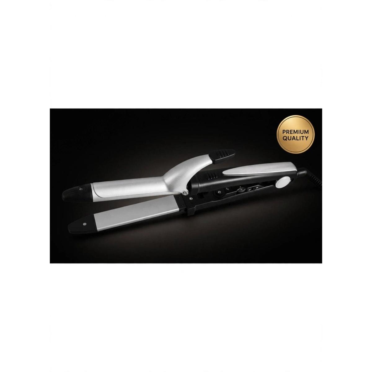Hair Curling Iron with Ceramic Coated Plates