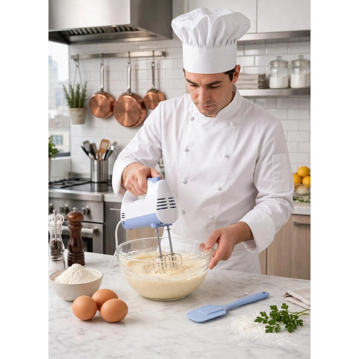 250W Hand Mixer with 7 Speed Settings