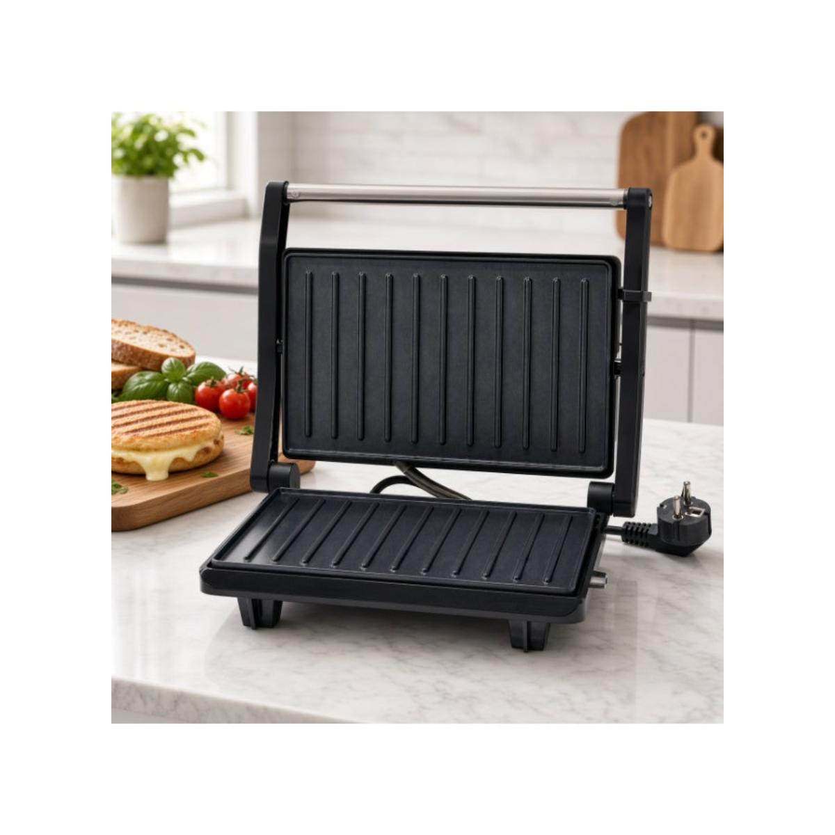 2 Slice Electric Grill Maker Sandwich Press