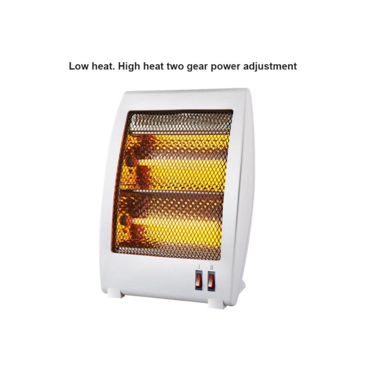 Quartz Room Heater 800W with 2 Heating Powers