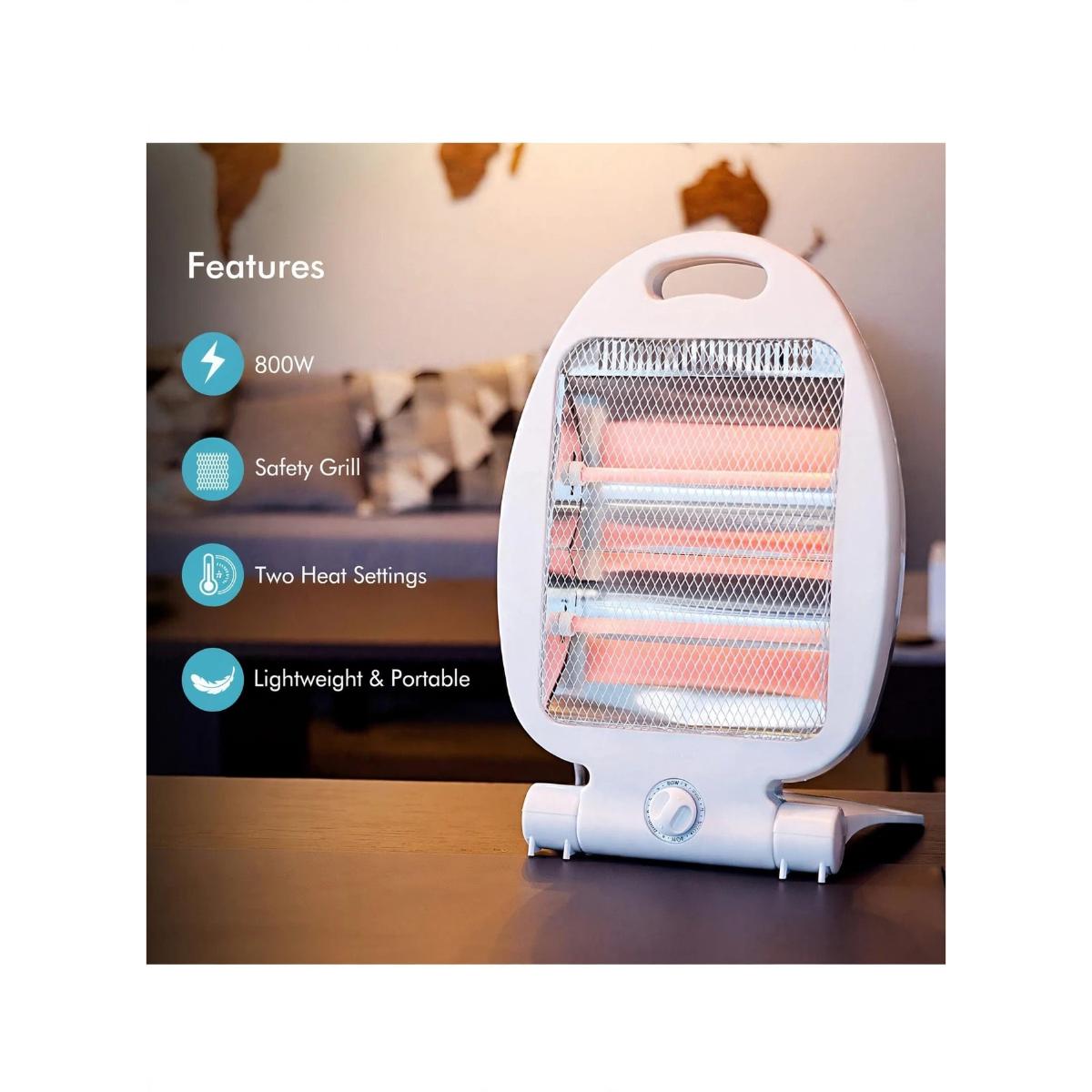 Portable Quartz Room Heater 800W