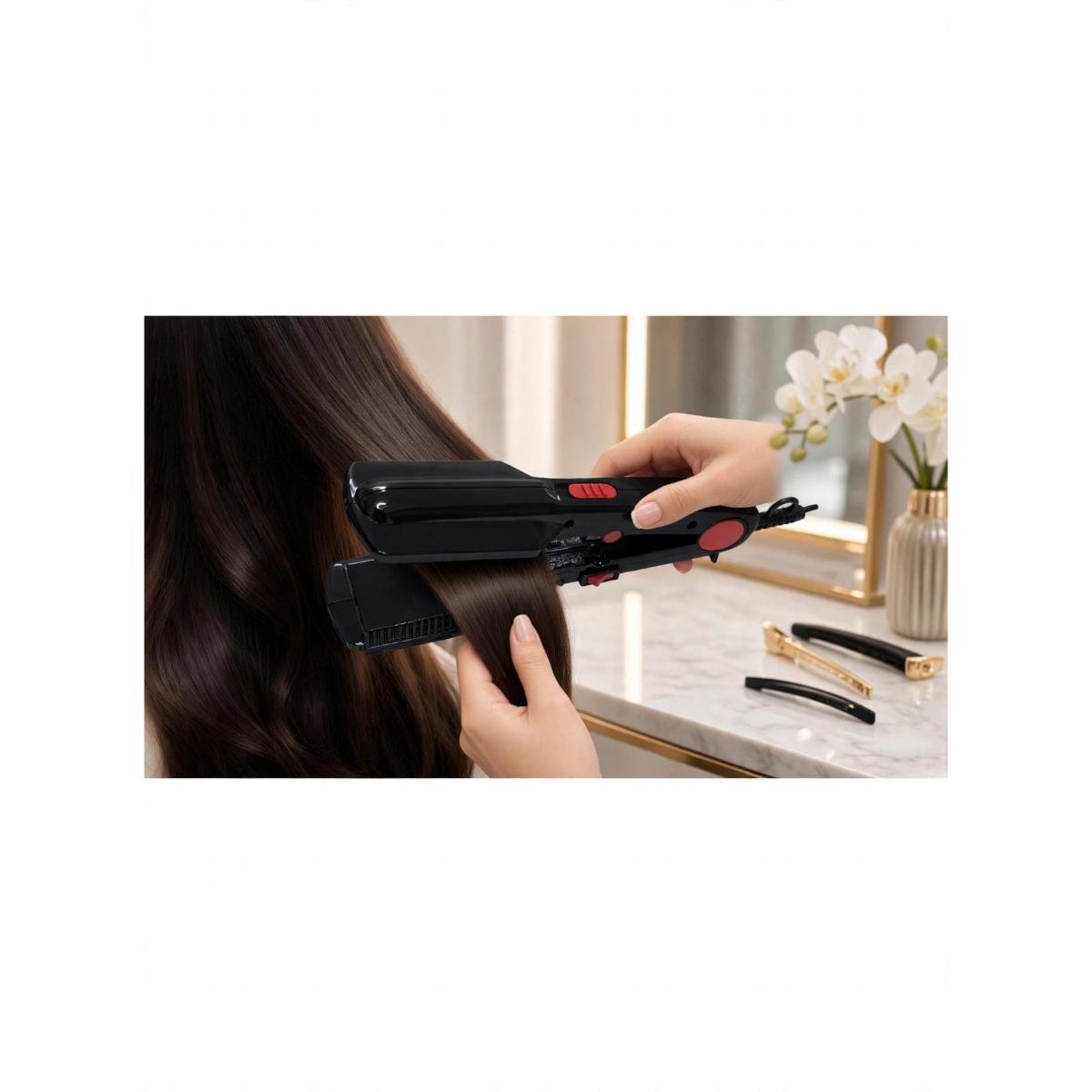 2-in-1 Hair Crimper and Straightener