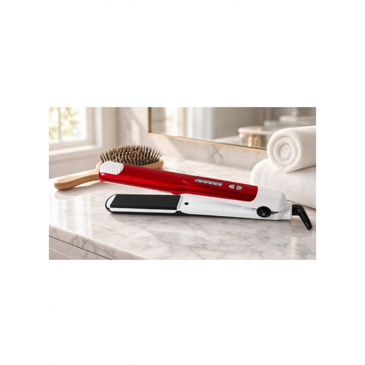 Hair Straightener with Adjustable Temperature Control