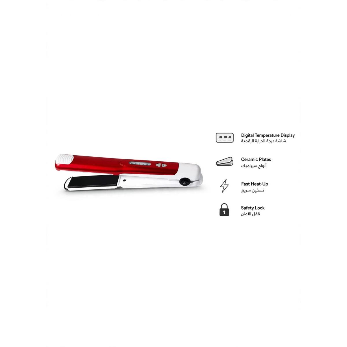 Hair Straightener with Adjustable Temperature Control
