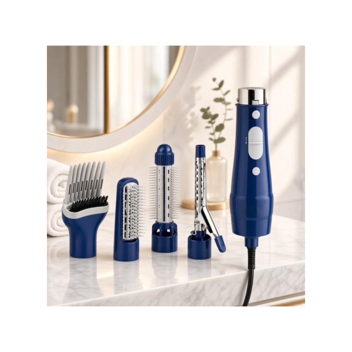 4-in-1 Hair Styler 700W with 4 Attachments