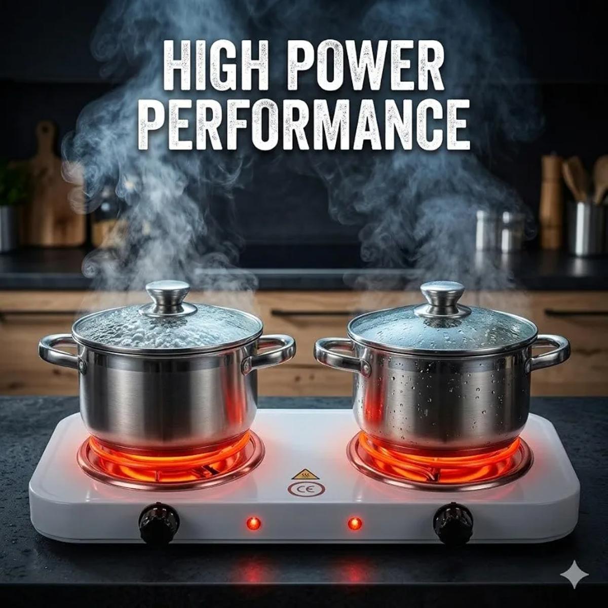 Double Electric Hot Plate 2000W