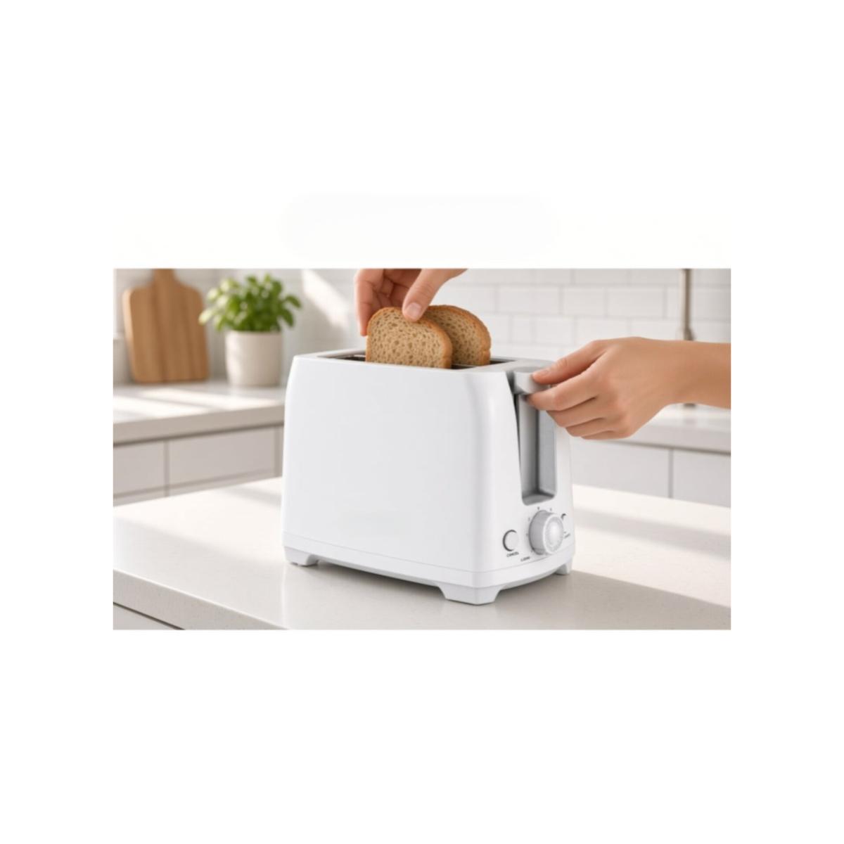 2 Slice Bread Toaster 700W