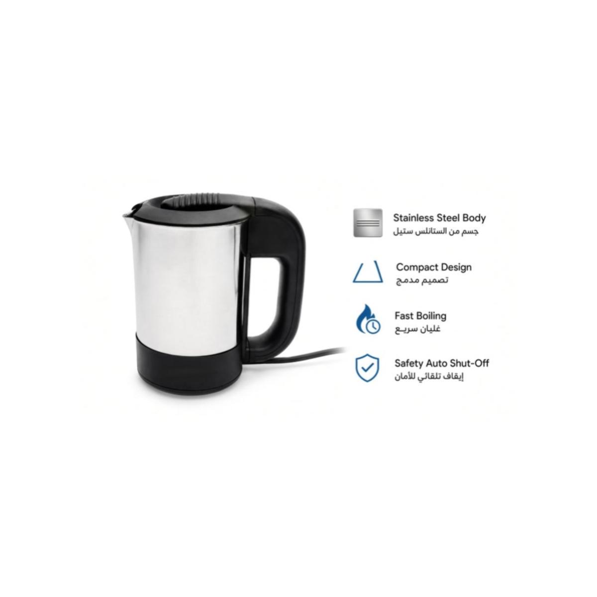 0.5L Electric Travel Kettle 1000W