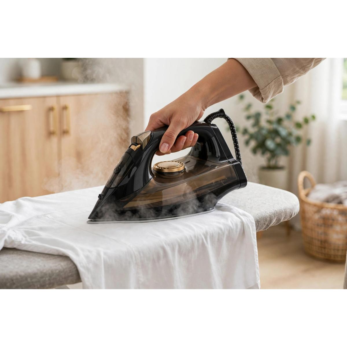 Steam Iron for Clothes, 1600W