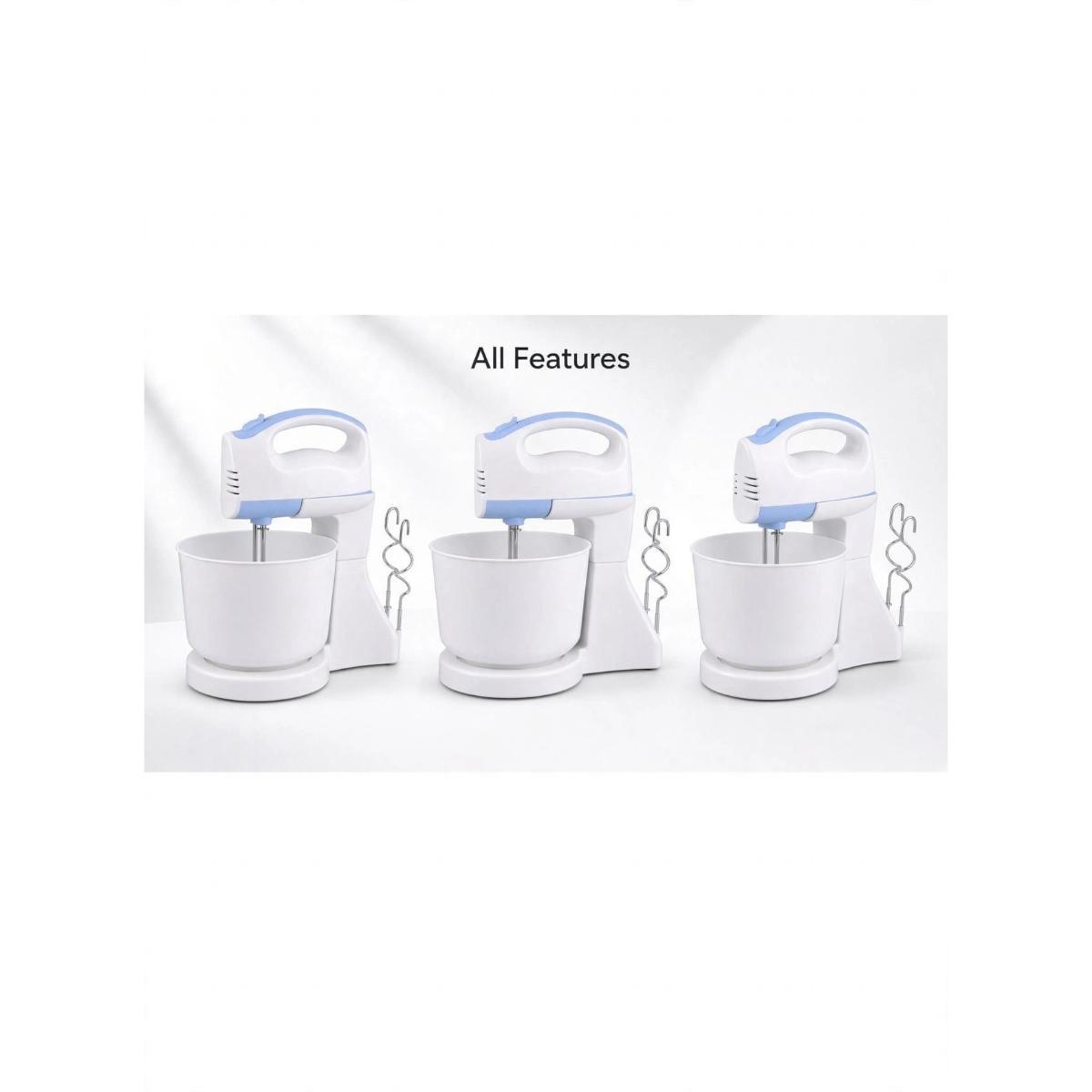 250W Electric Hand Mixer with Bowl