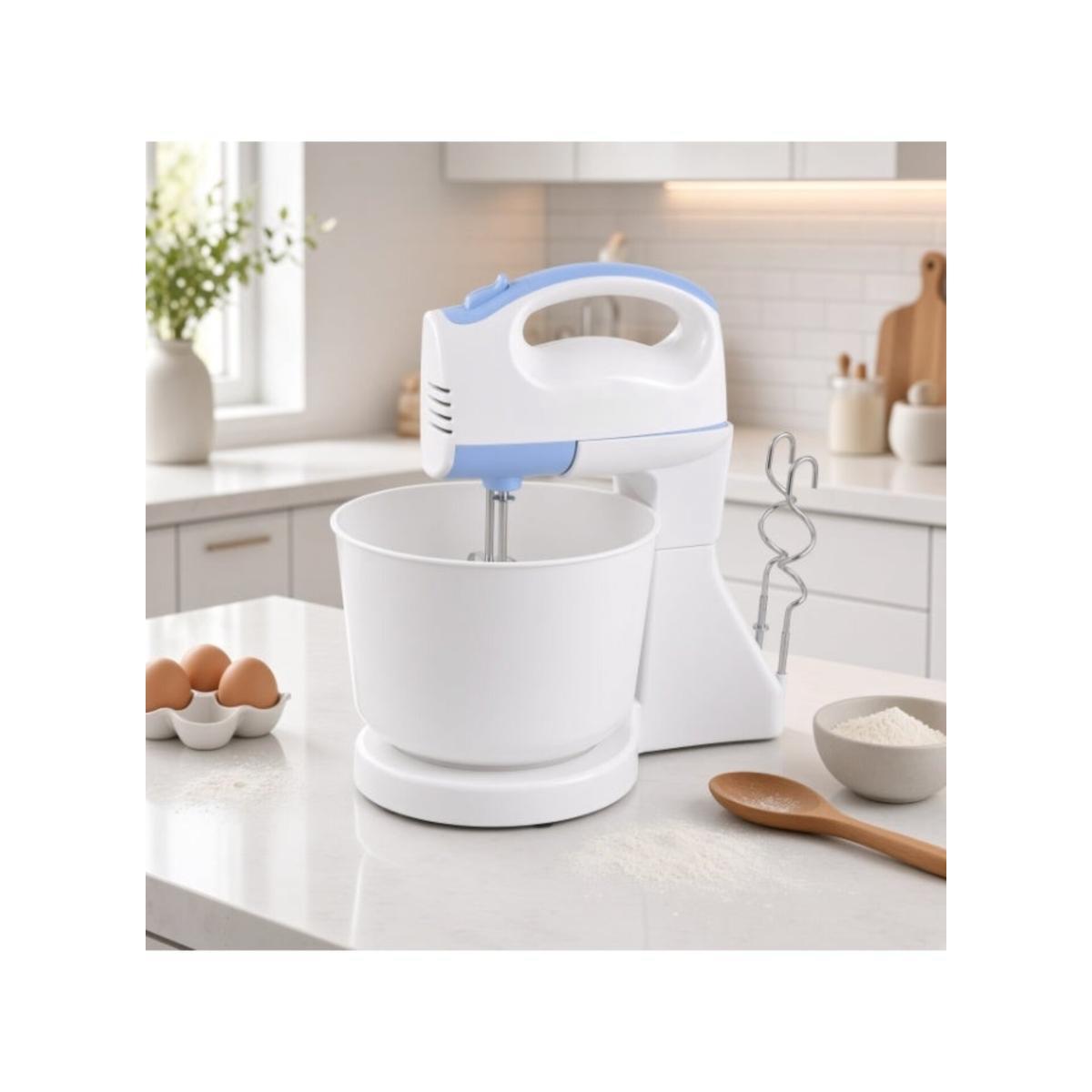 250W Electric Hand Mixer with Bowl