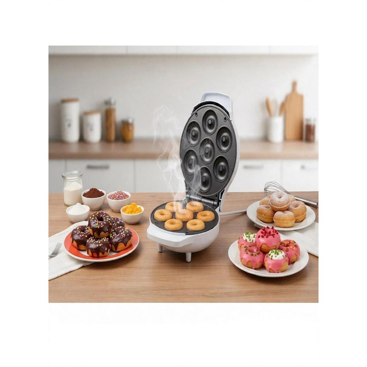 7-Cavity Electric Donut Maker