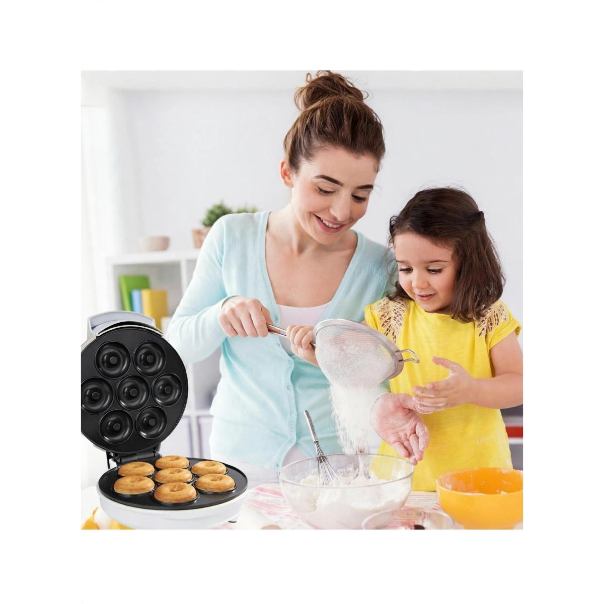 7-Cavity Electric Donut Maker