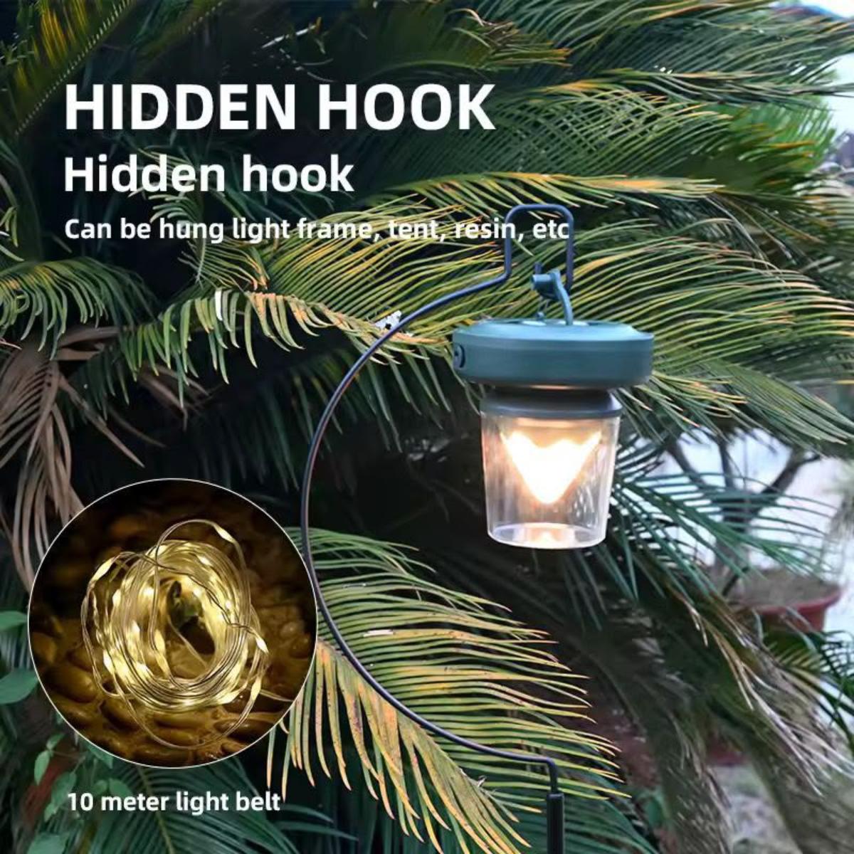 2-in-1 LED Camping Lantern