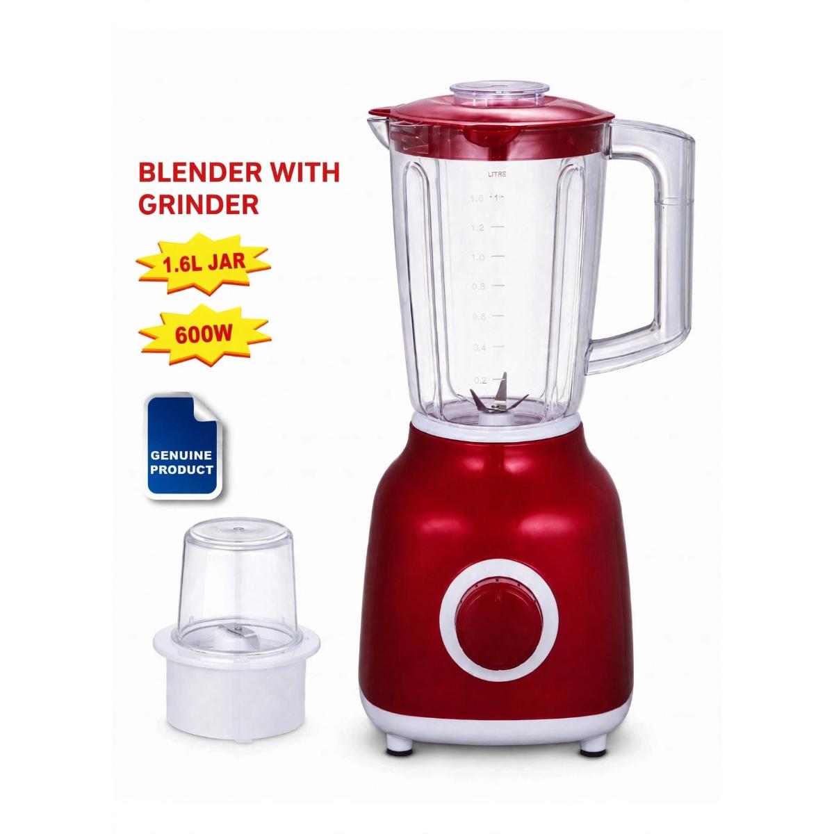 600W Mixer Grinder with 1.6L Blending Jar