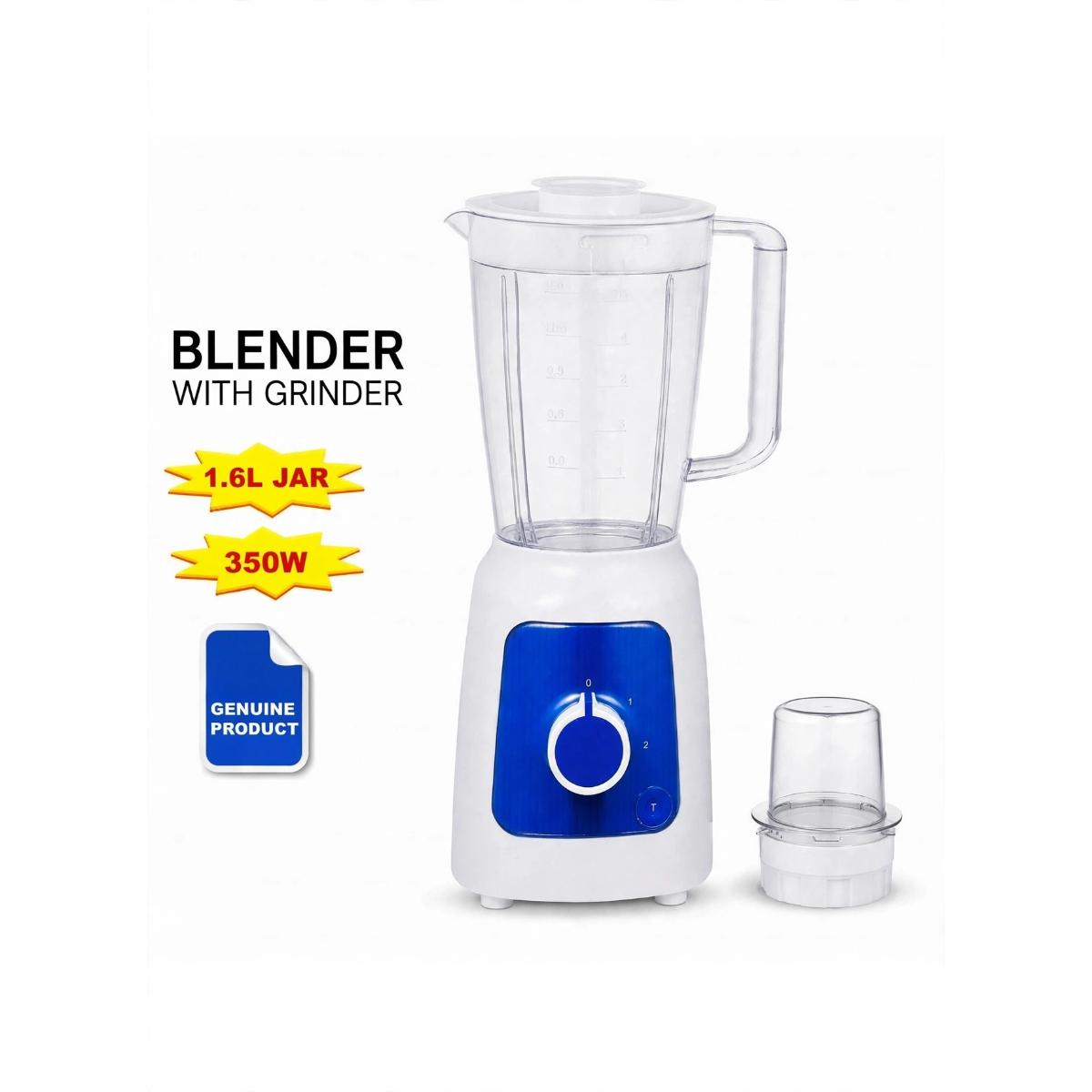 1.6L 350W Mixer Grinder with Blender Jar