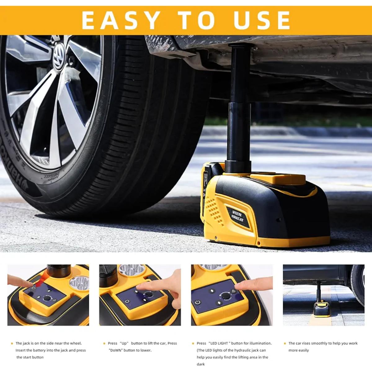Electric Hydraulic Car Jack 5 Ton