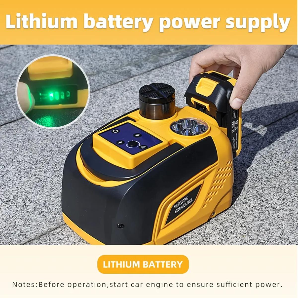 Electric Hydraulic Car Jack 5 Ton