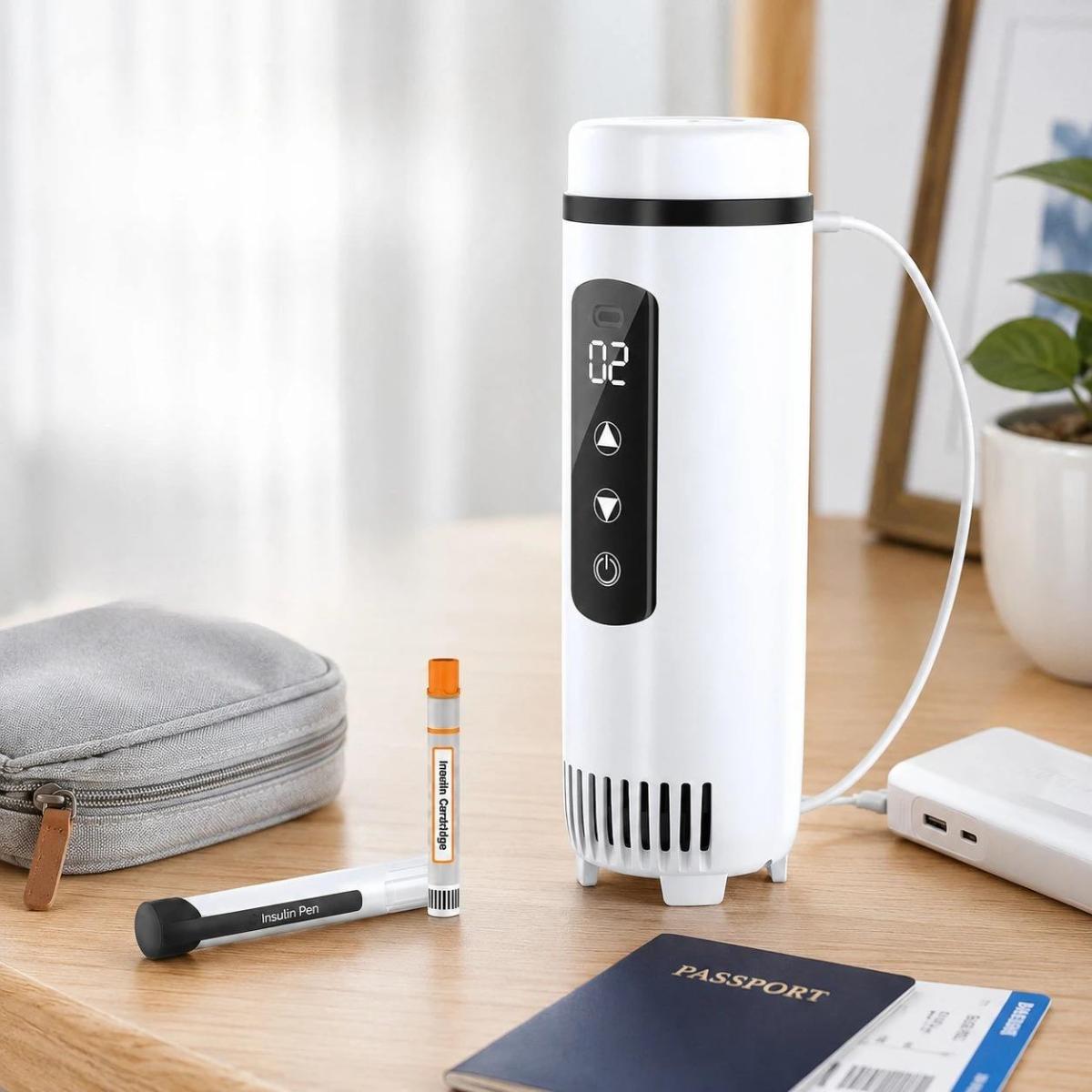 Portable Electric Insulin Cooler Travel Case