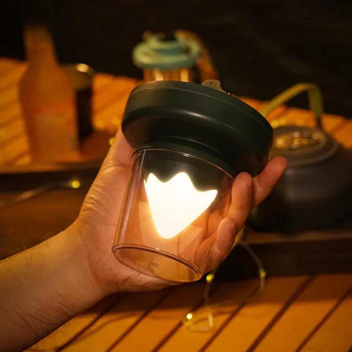 2-in-1 LED Camping Lantern