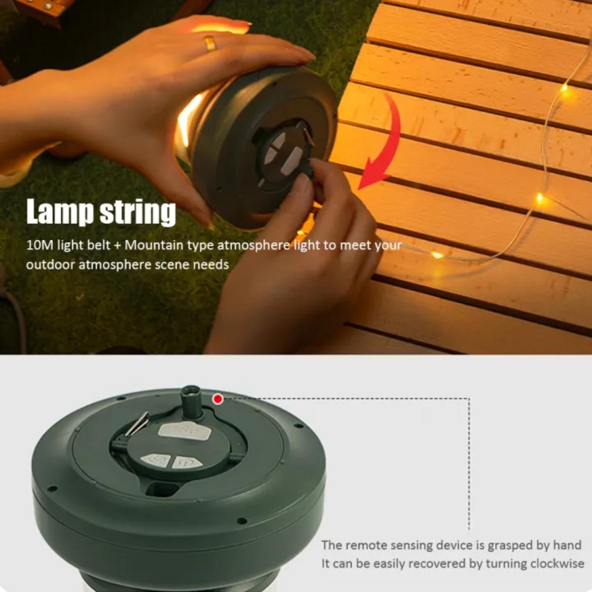 2-in-1 LED Camping Lantern