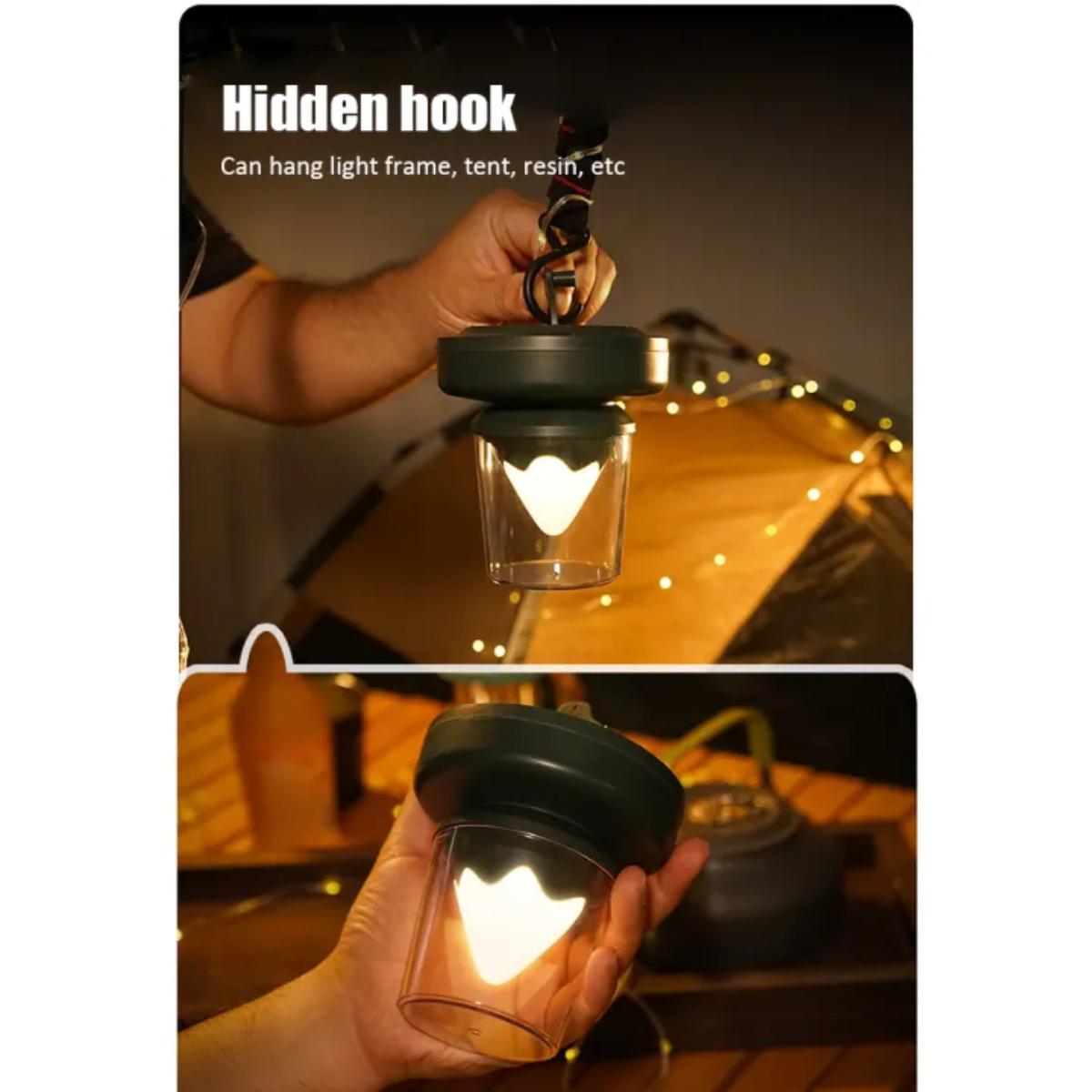 2-in-1 LED Camping Lantern