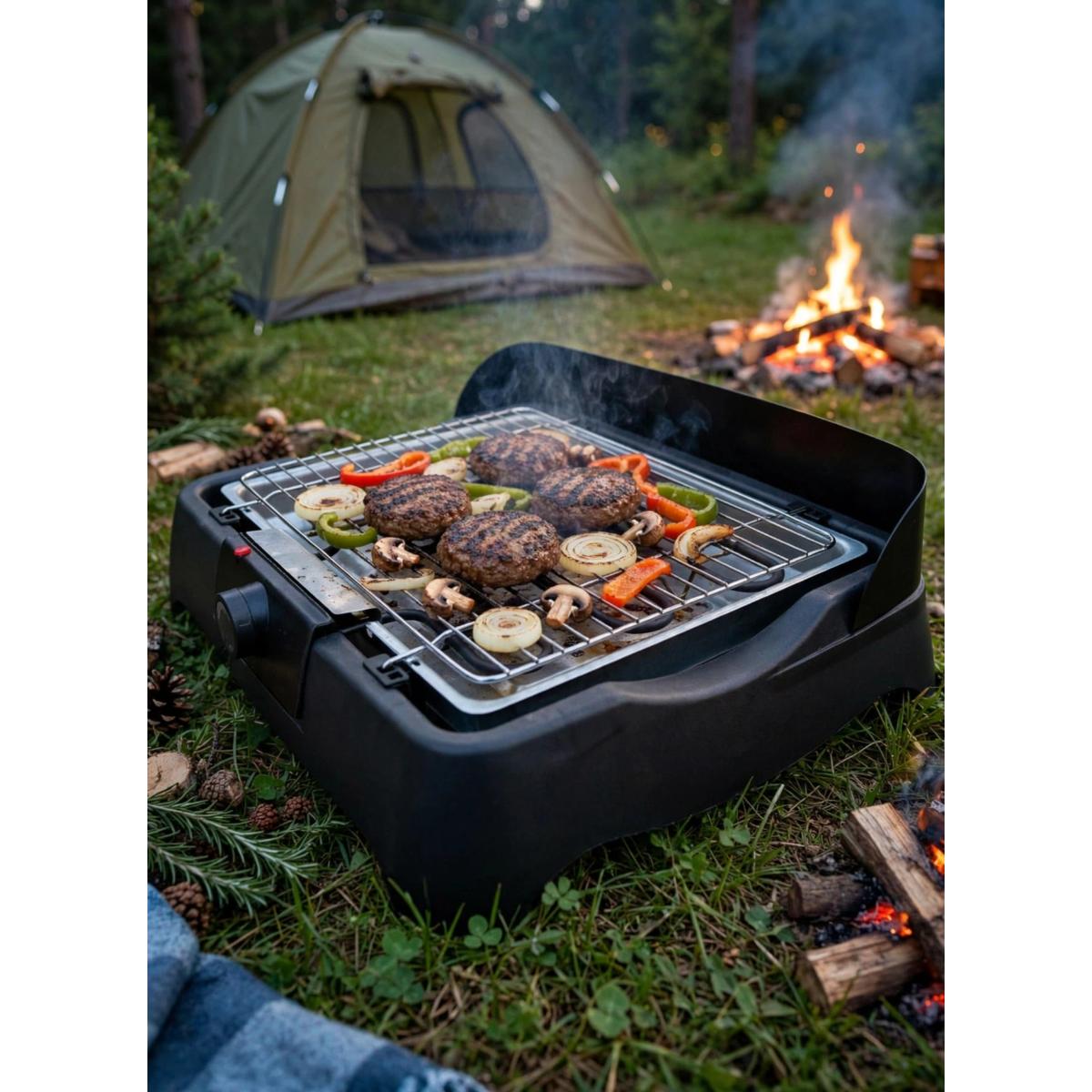 Portable Electric Barbecue Grill