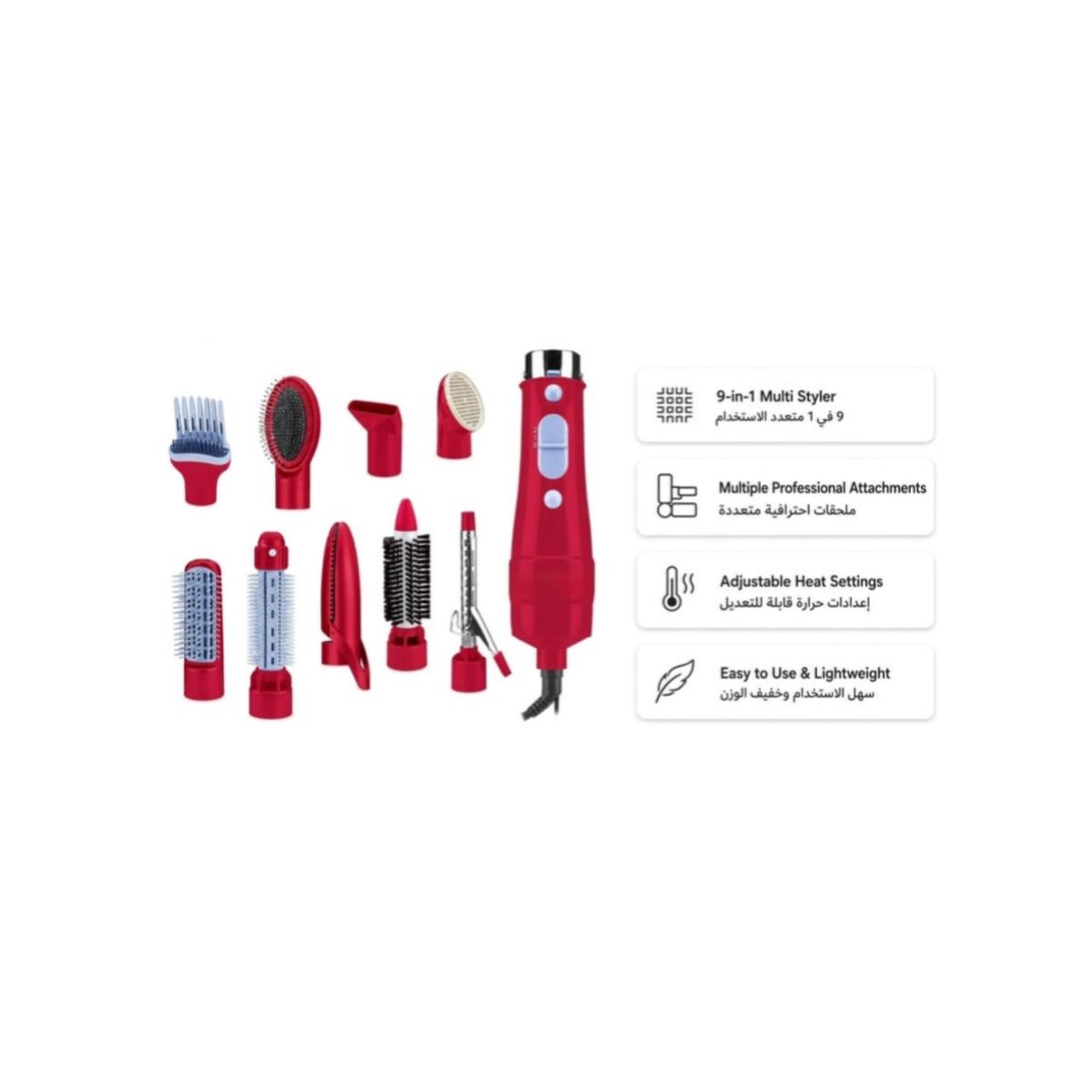 9-in-1 Hair Styler 700W