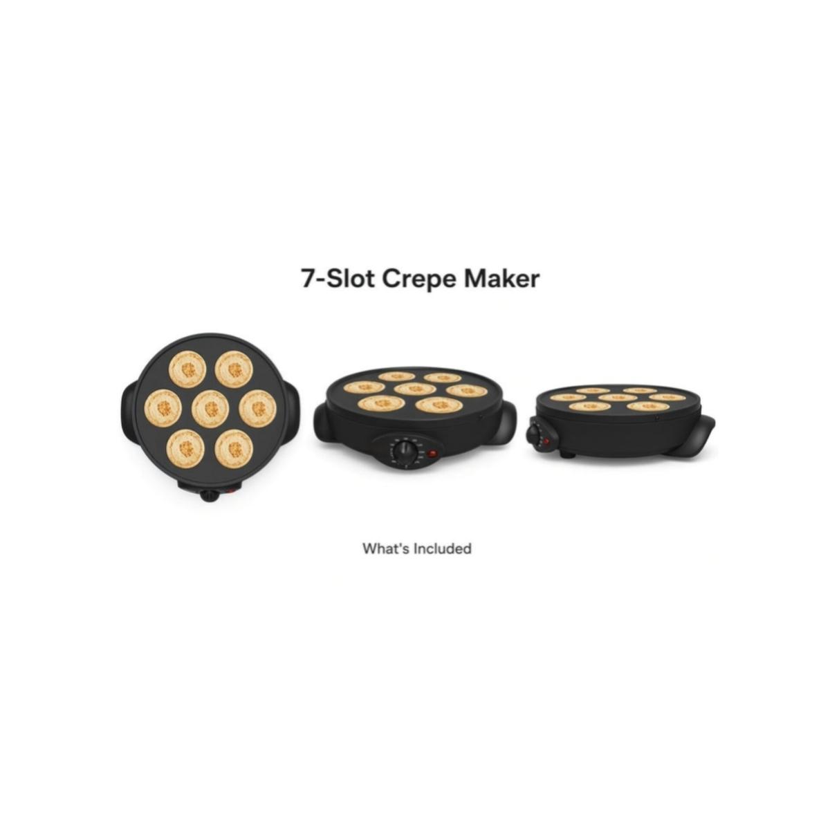 1000W Electric Crepe Maker Non Stick Pancake