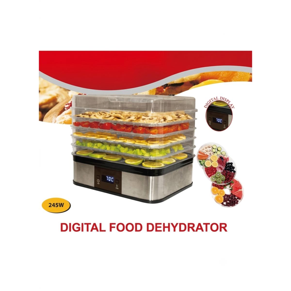 Digital Food Dehydrator, 5 Tray Fruit & Vegetable Dryer