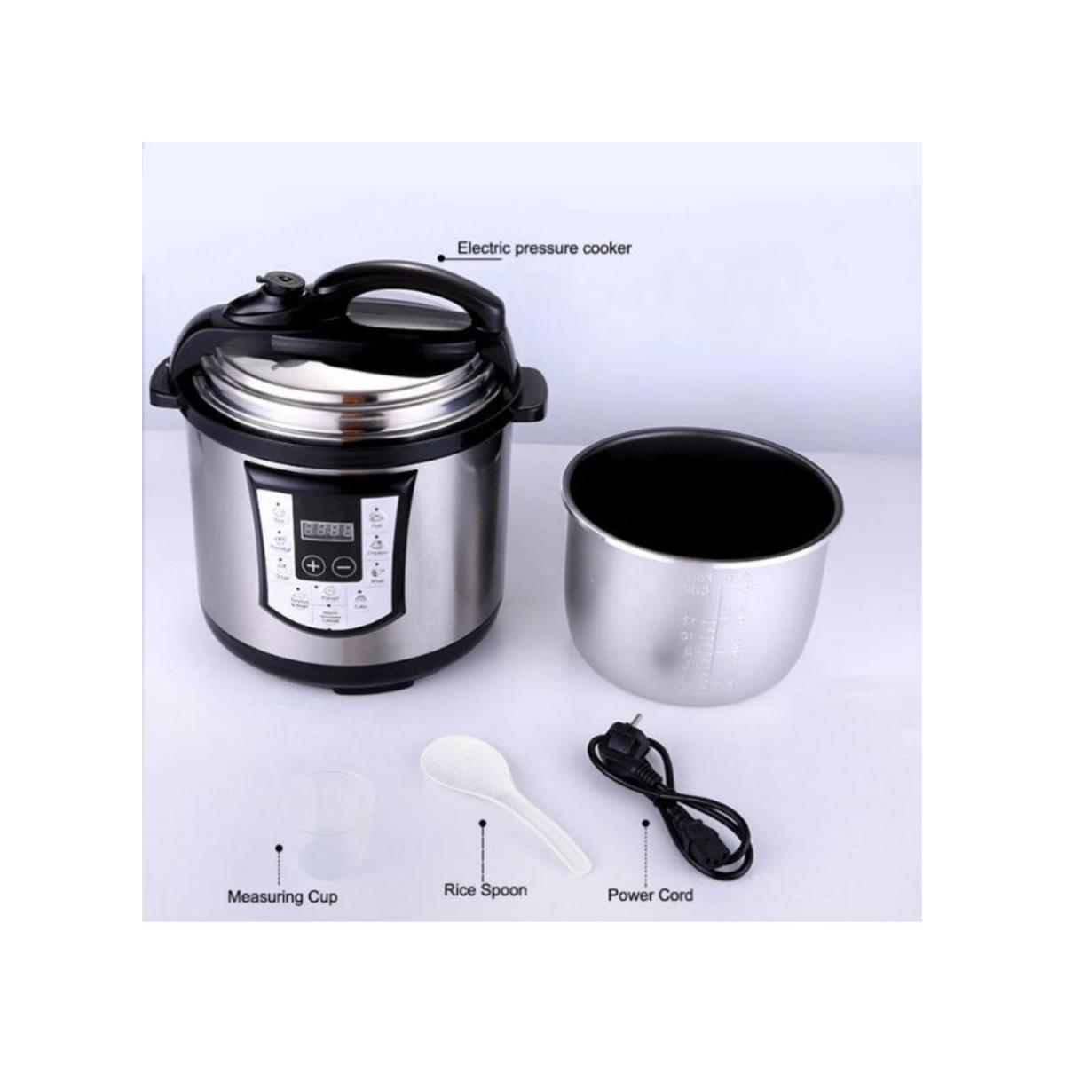 8L Electric Pressure Cooker 1300W