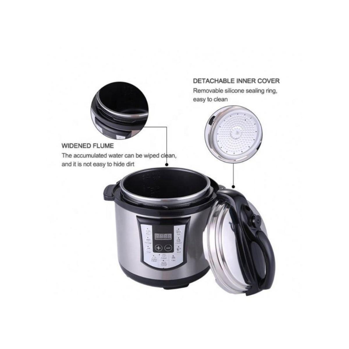 8L Electric Pressure Cooker 1300W