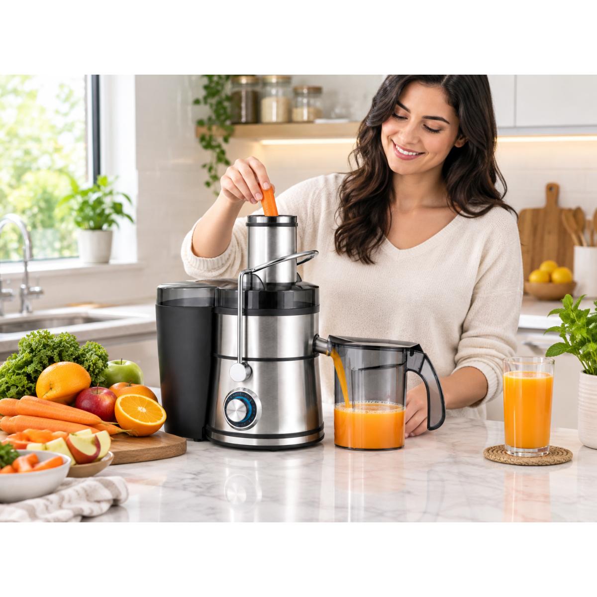 800W Juicer Machine & Juice Extractor
