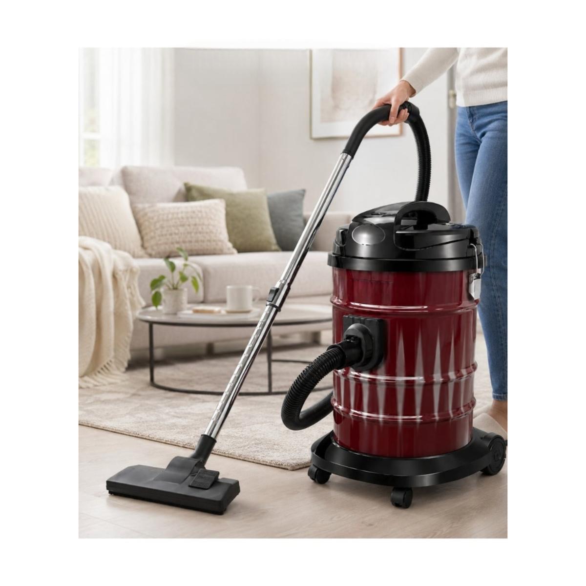 23L 2000W Metal Drum Vacuum Cleaner