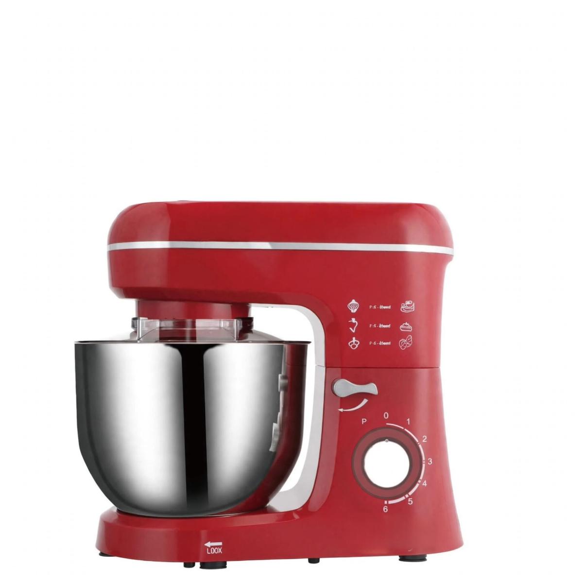 6L Stand Mixer with Steel Bowl