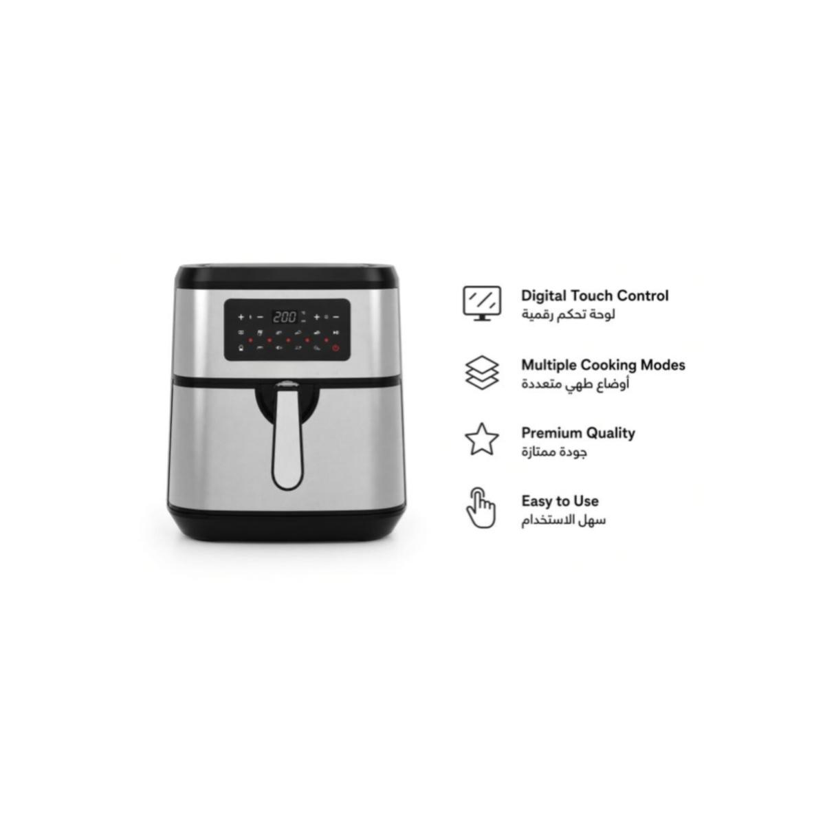8.5L Digital Air Fryer with Adjustable Temperature