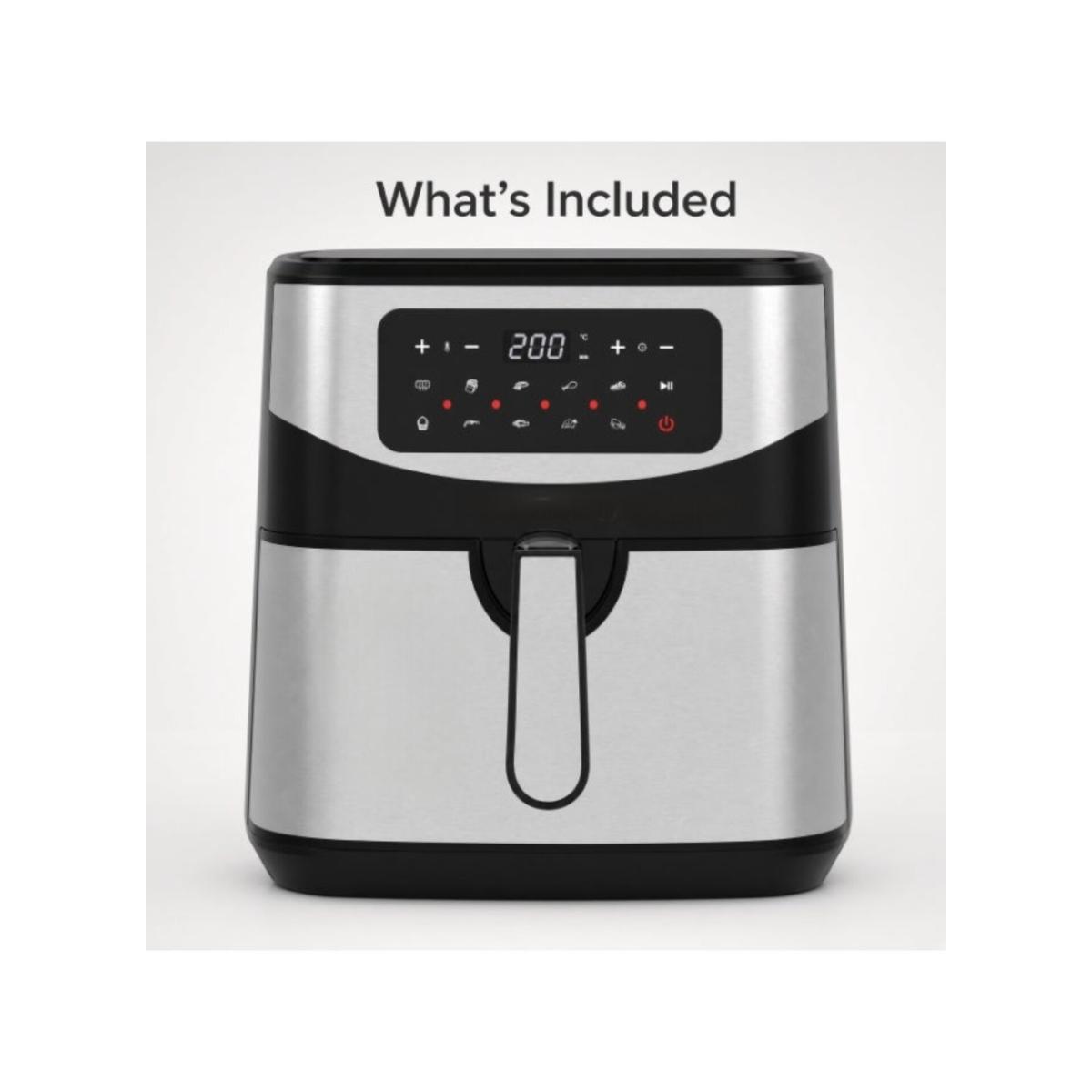 9.5L Digital Air Fryer with Dual Heating