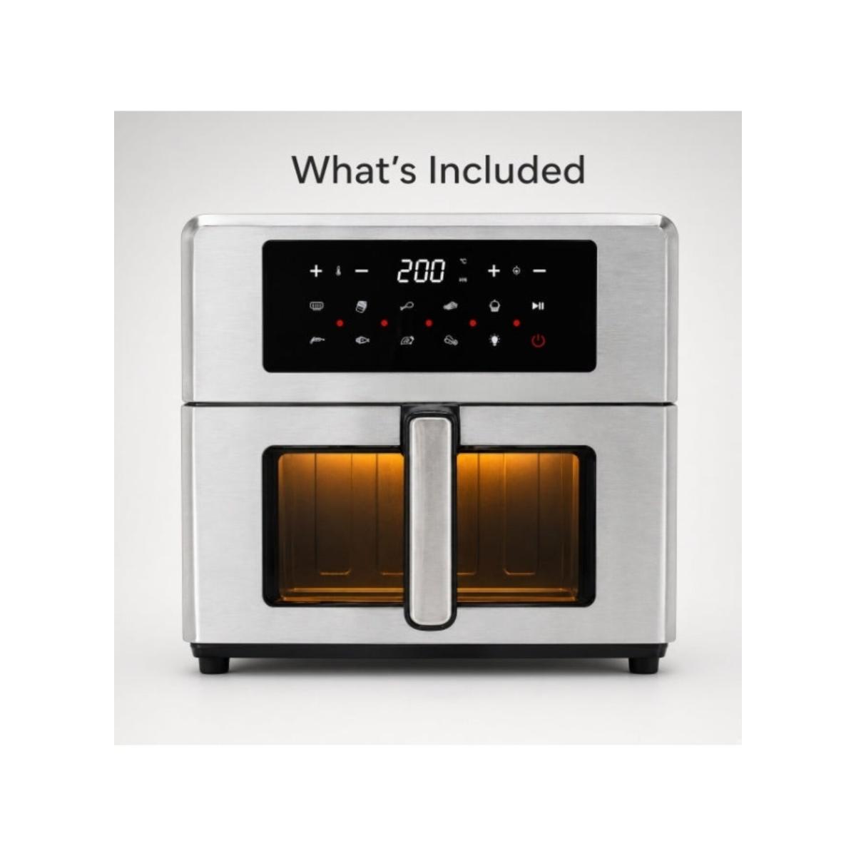 Digital Air Fryer with 10.5L Large Capacity,