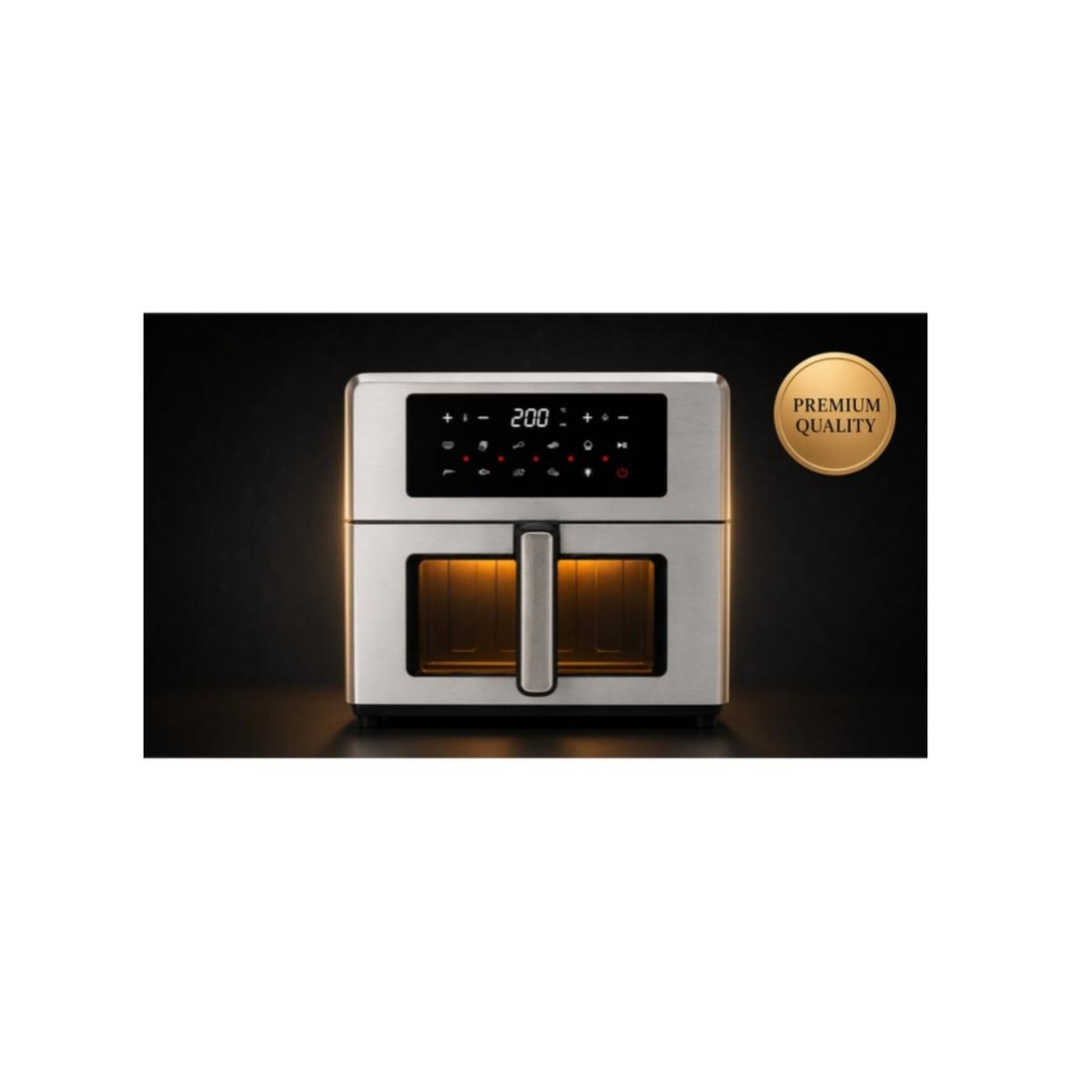 Digital Air Fryer with 10.5L Large Capacity,