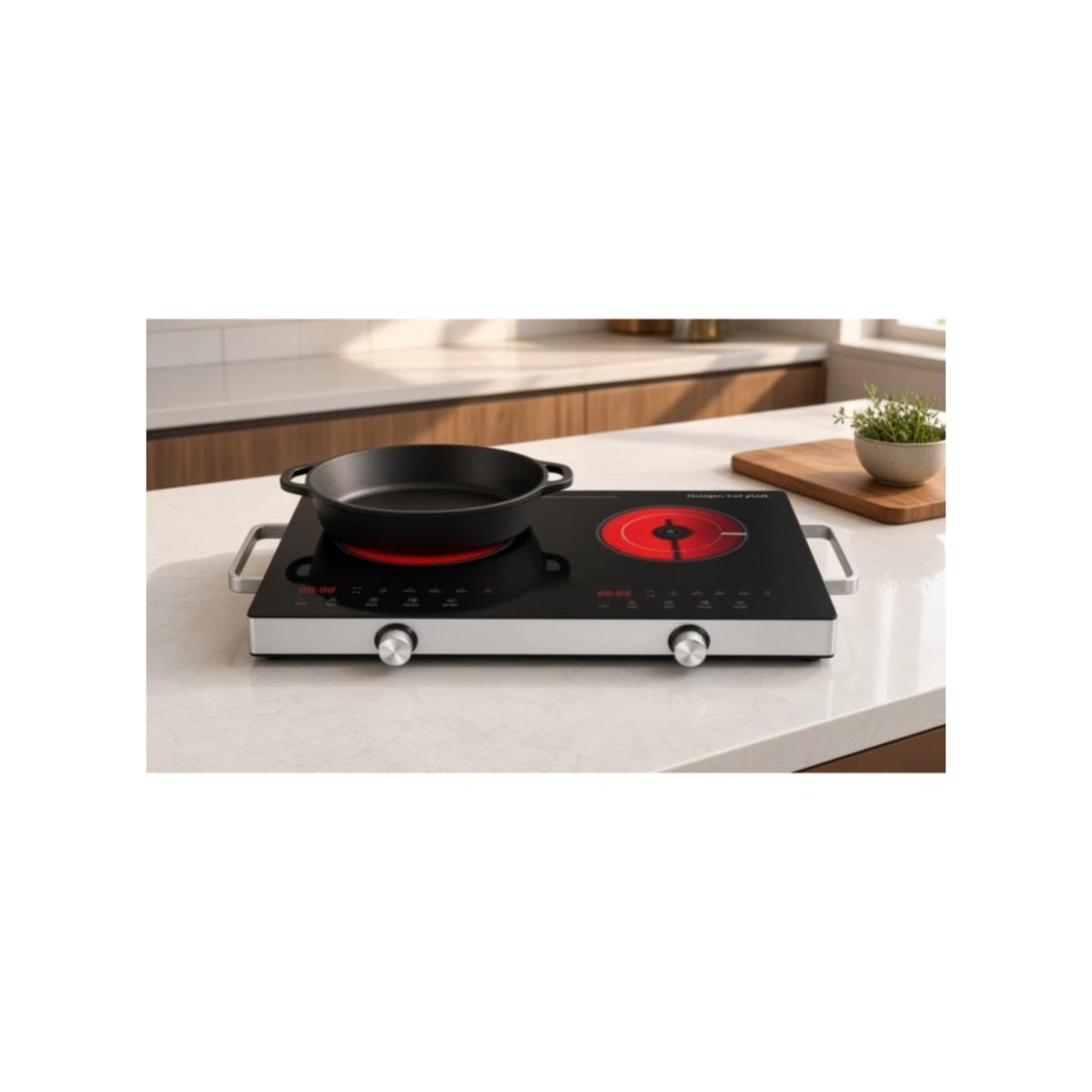Double Burner Infrared Electric Cooker