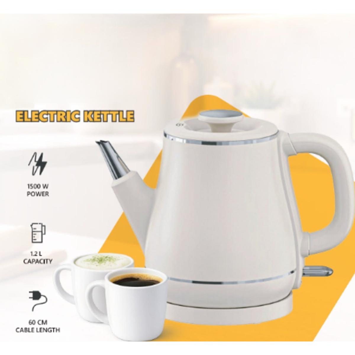 Electric Kettle 1.2L, 1500W