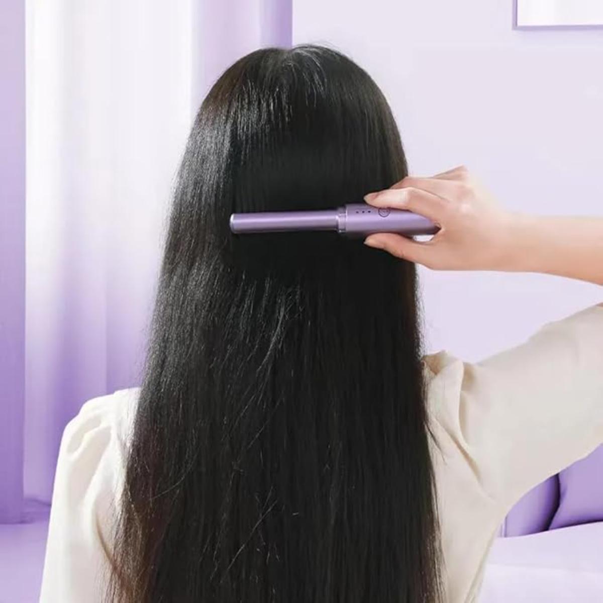 Rechargeable Mini Hair Straightener & Curler