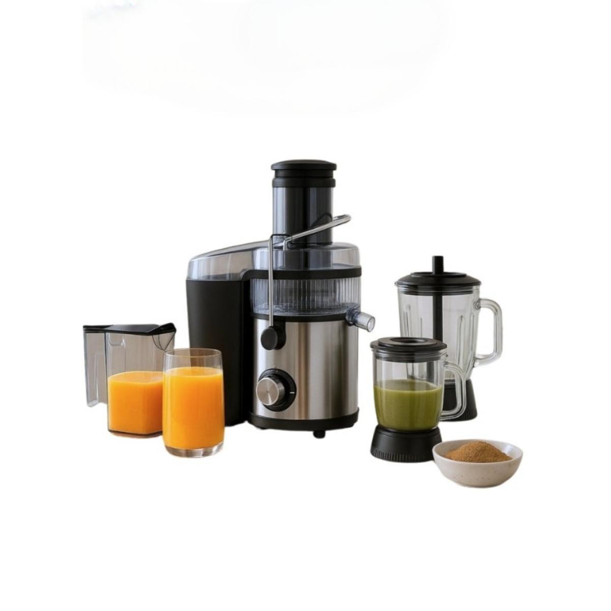 4-in-1 High-Performance Juicer and Blender System