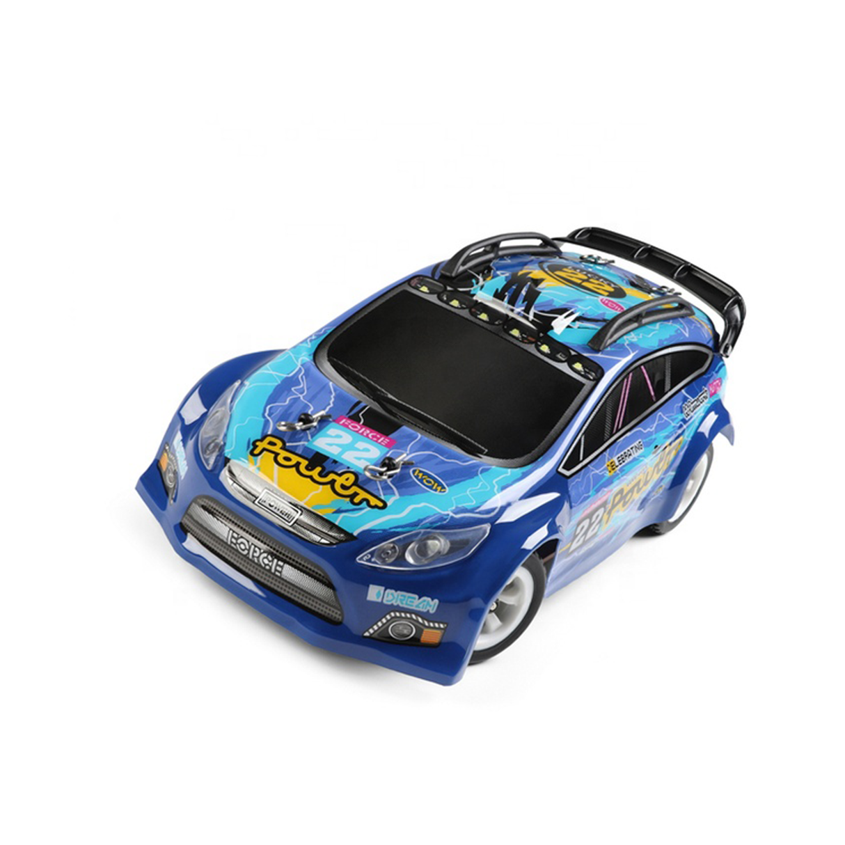 1:28 Scale High-Speed RC Drift Car with Metal Chassis & 4WD