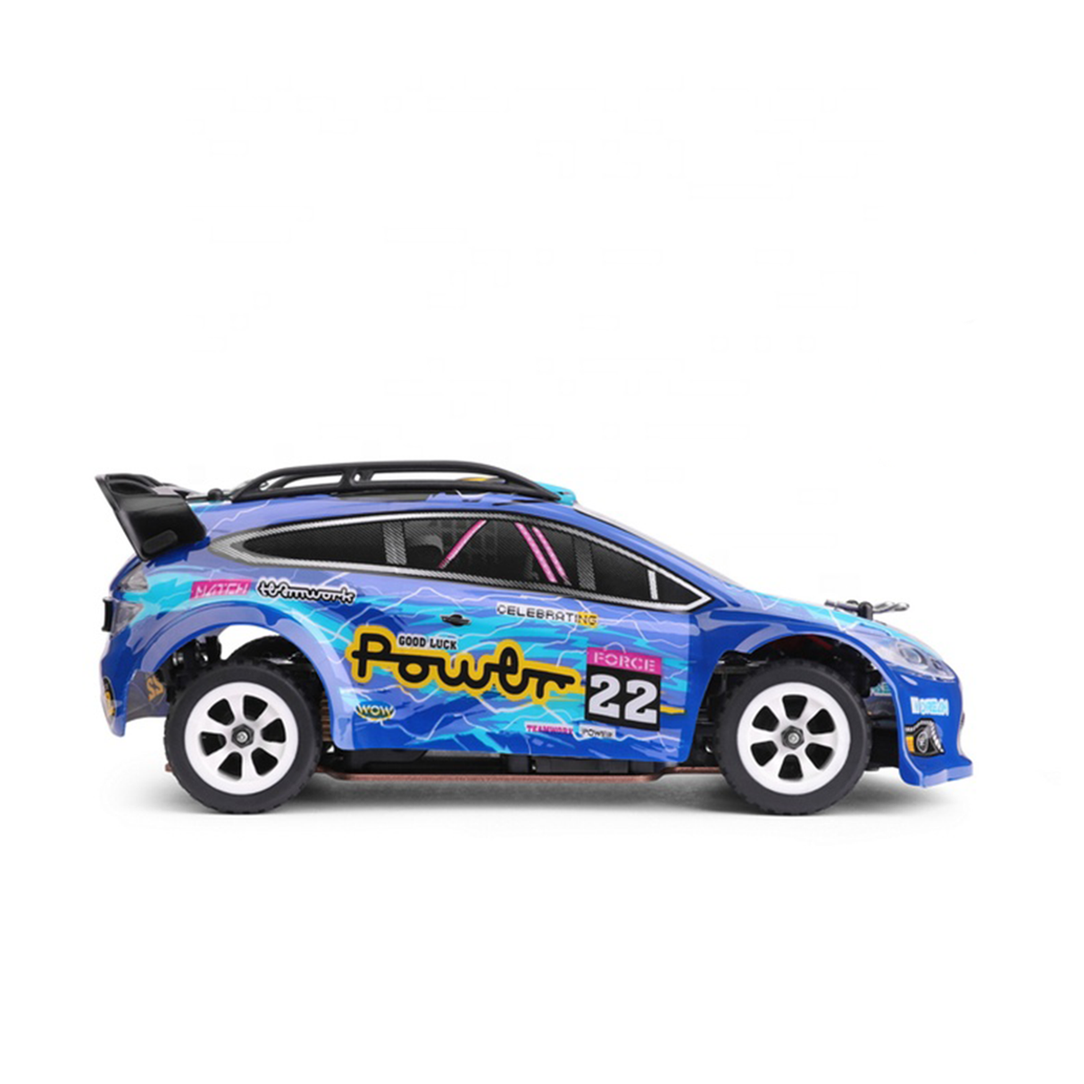 1:28 Scale High-Speed RC Drift Car with Metal Chassis & 4WD