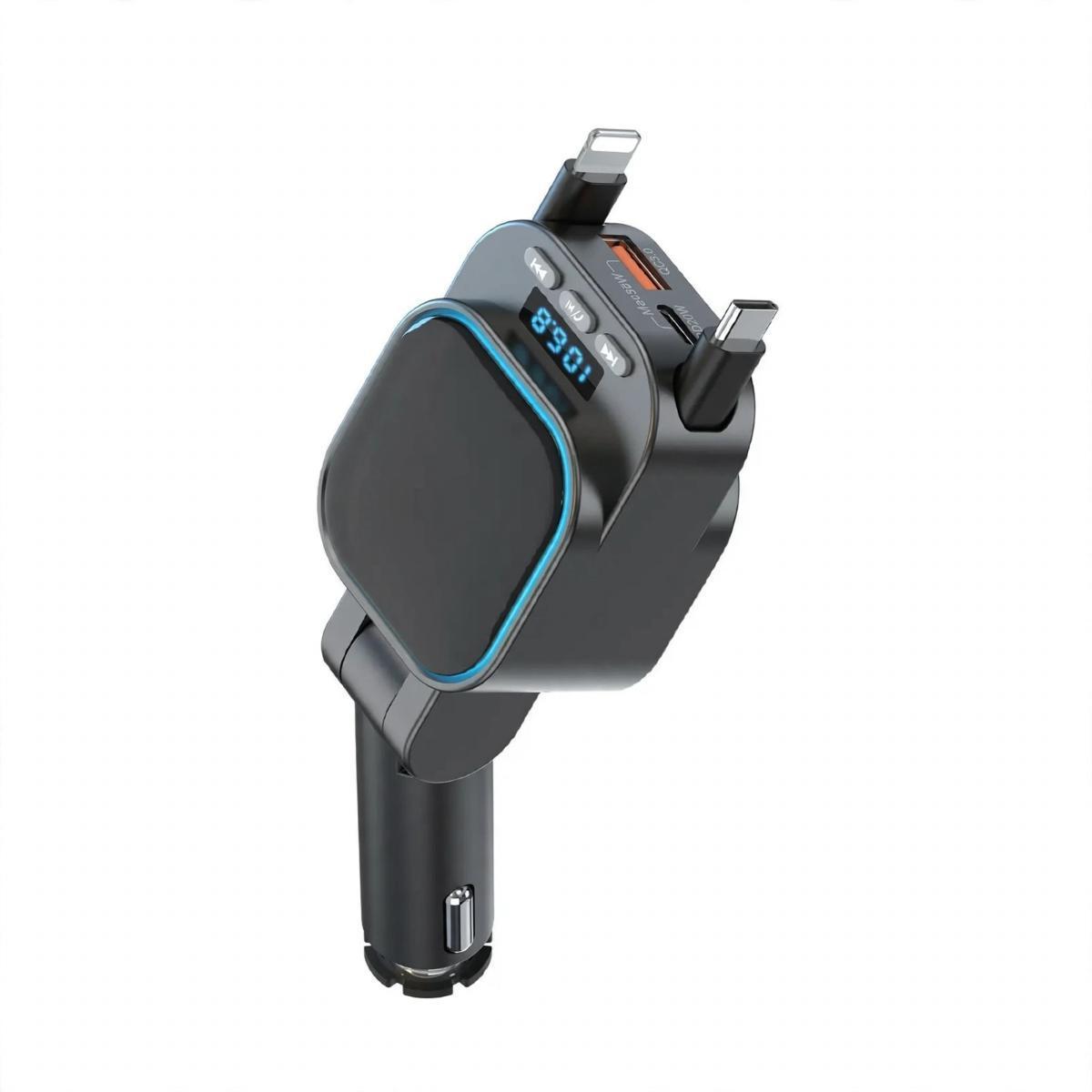 96W Car Bluetooth FM Transmitter