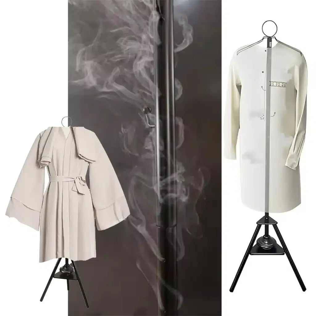 Modern Clothes Stand with Built-in Incense Burner