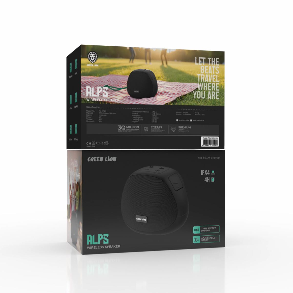 Green Lion Alps Wireless Speaker 5W