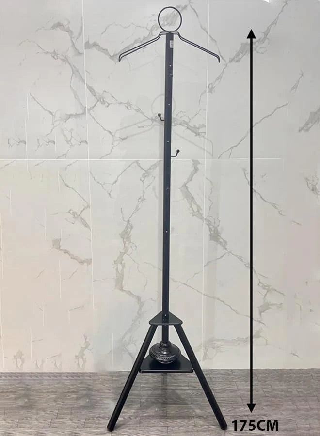 Modern Clothes Stand with Built-in Incense Burner