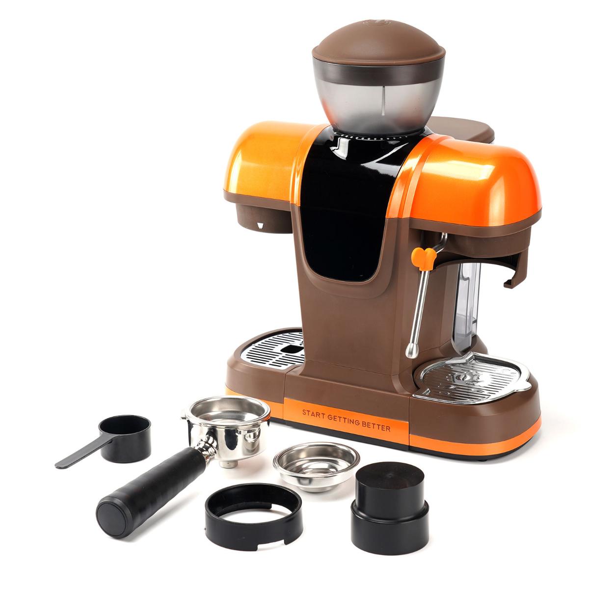 19 Bar High Pressure Espresso Machine for Rich Crema & Latte